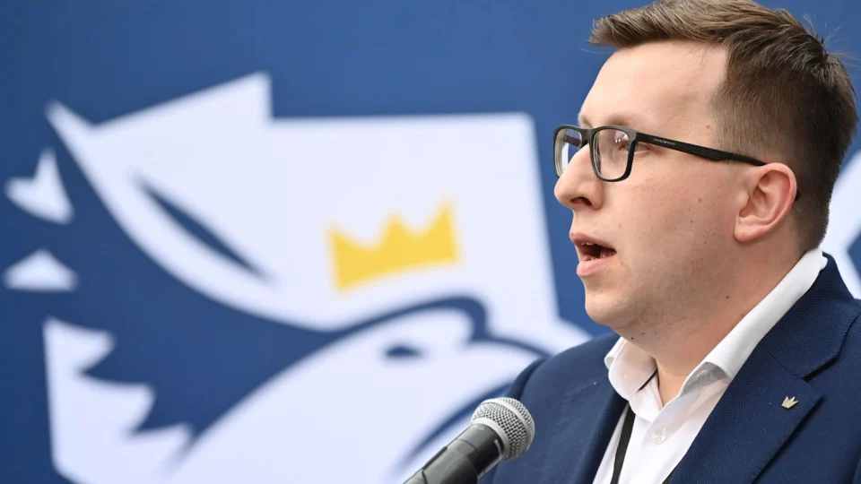 Tomasz Grabarczyk podczas wystąpienia